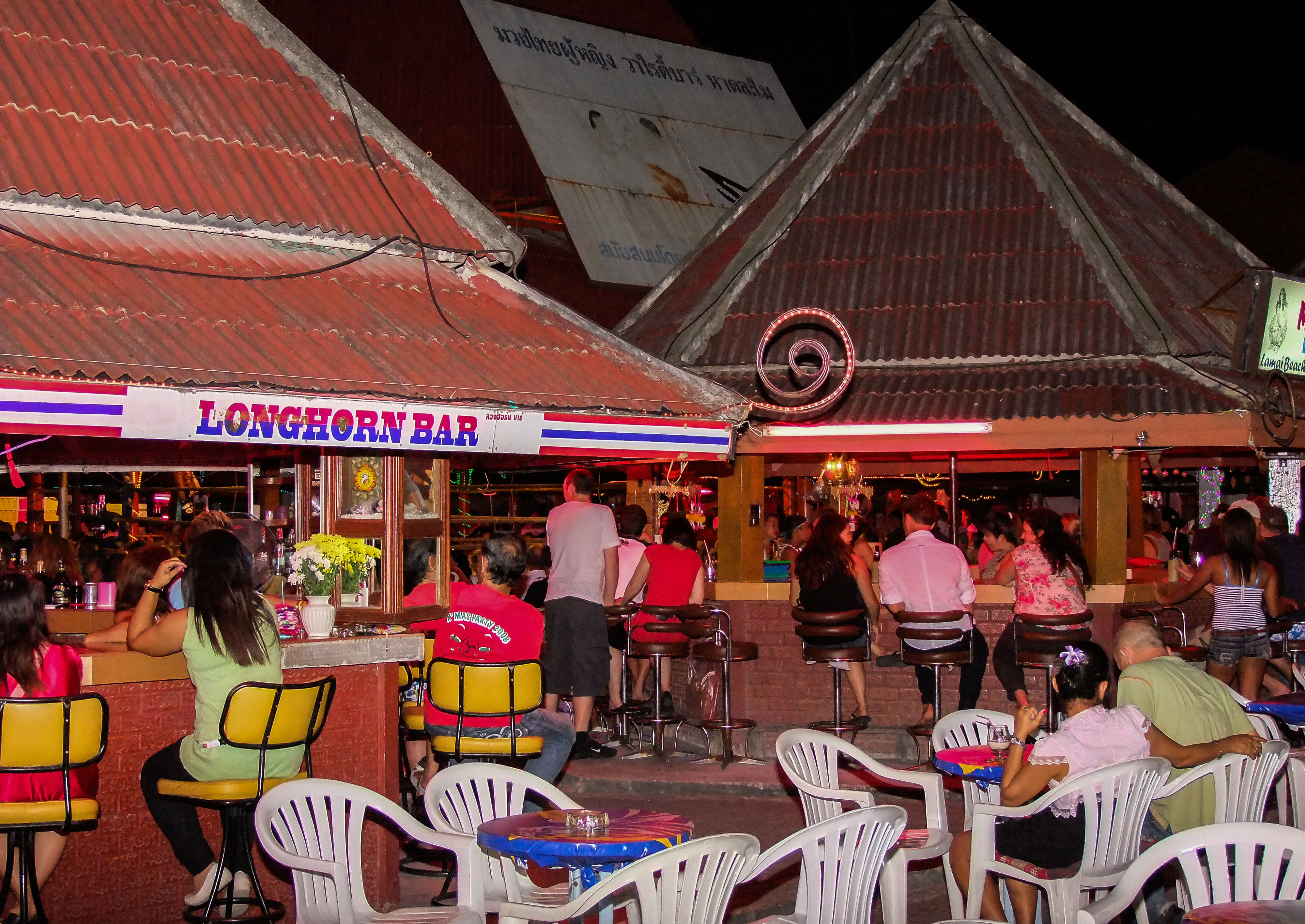 Nachtleben am Lamai Beach Nightlife