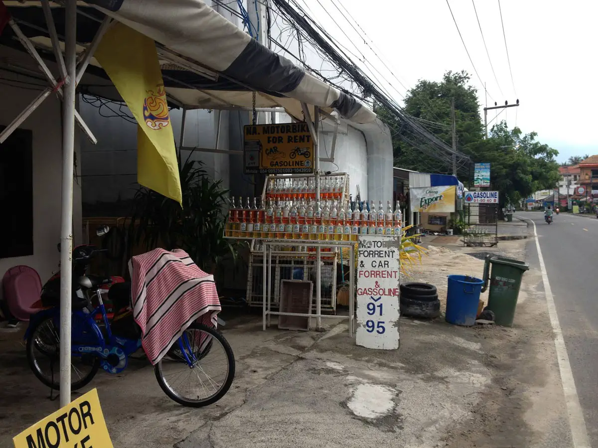 Alternative Tankstelle Koh Samui